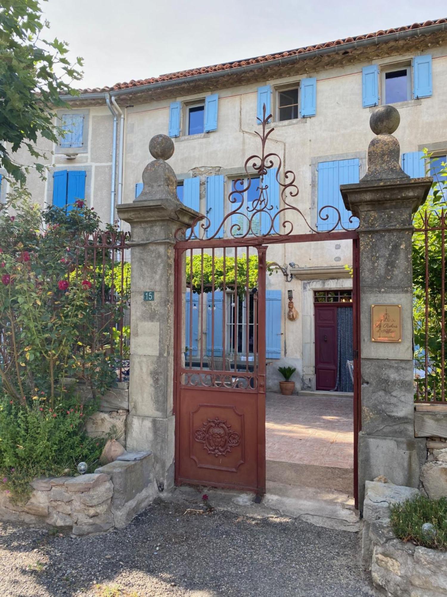 Bed and Breakfast Le Relais D'Affiac Peyriac-Minervois Exterior foto