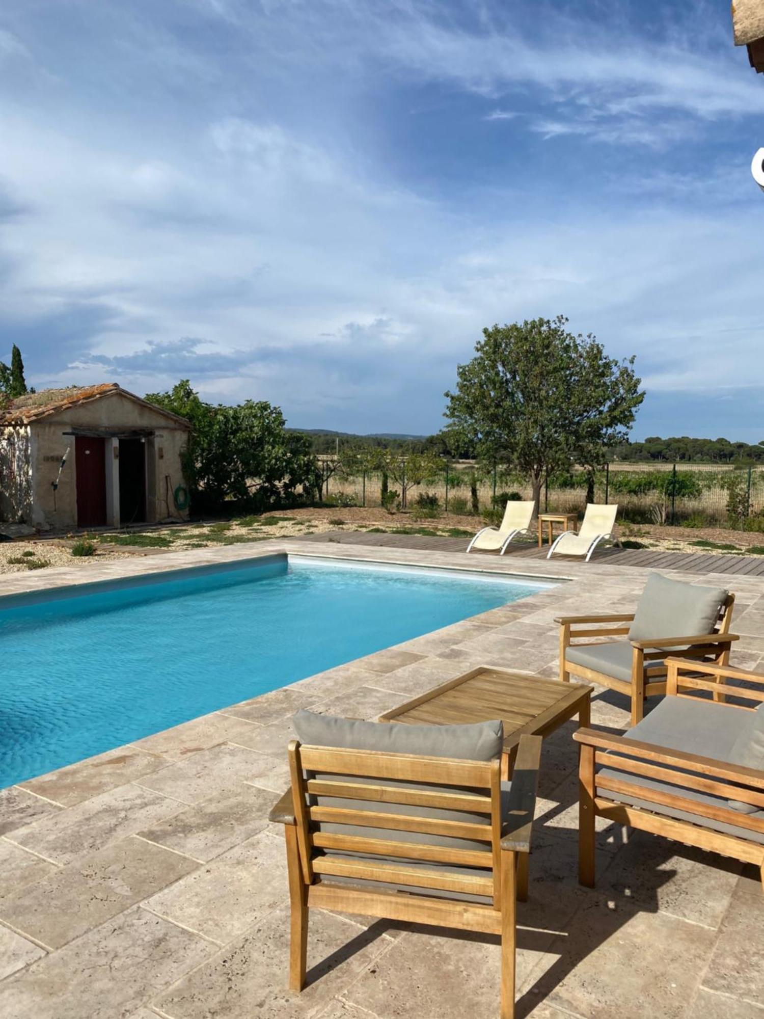 Bed and Breakfast Le Relais D'Affiac Peyriac-Minervois Exterior foto